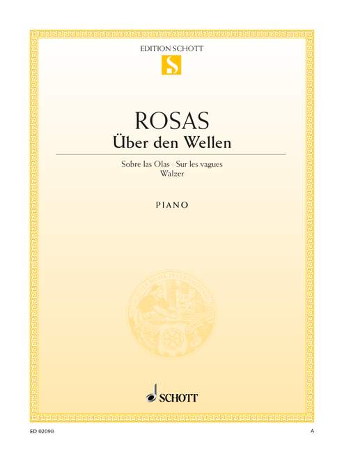Über den Wellen G-Dur&nbsp;&nbsp;für Klavier&nbsp;&nbsp;