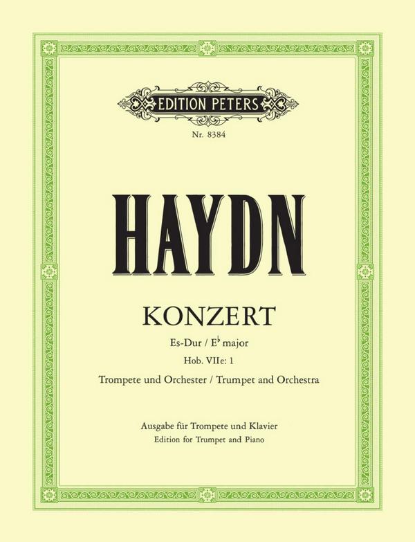 Konzert Es-Dur Hob.VIIe:1 für Trompete und Orchester&nbsp;&nbsp;für Trompete und Klavier&nbsp;&nbsp;