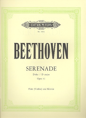 Serenade op.41&nbsp;&nbsp;für Flöte und Klavier&nbsp;&nbsp;