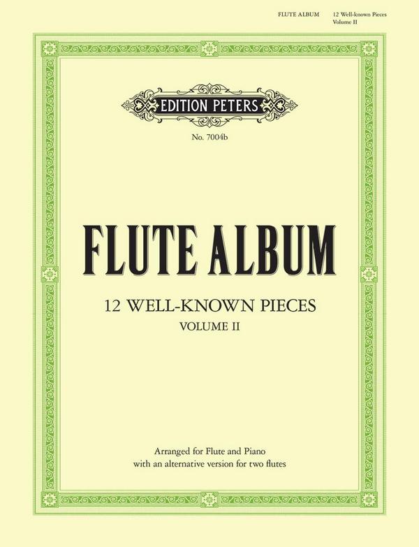 Flute Album vol.2&nbsp;&nbsp;for flute and piano (or 2 flutes)&nbsp;&nbsp;