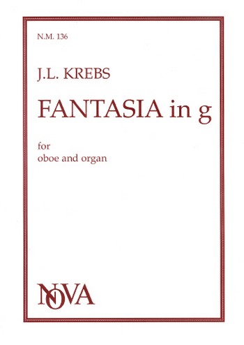 Fantasia g minor  for oboe and organ  