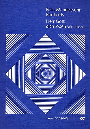 Herr Gott dich loben wir Choral&nbsp;&nbsp;für Soli, Doppelchor und Orchester&nbsp;&nbsp;Klavierauszug