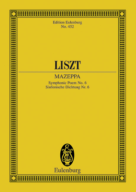 Mazeppa&nbsp;&nbsp;für Orchester&nbsp;&nbsp;Studienpartitur