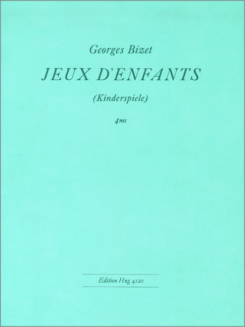 Jeux d'enfants  für Klavier zu 4 Händen  