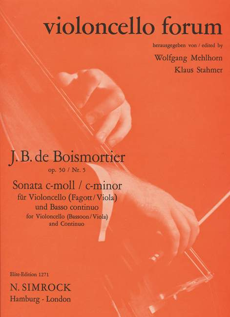 Sonate c-Moll Nr.5 op.50  für Violoncello und Klavier  
