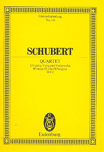 Streichquartett B-Dur op.168&nbsp;&nbsp;für Streichquartett&nbsp;&nbsp;Studienpartitur