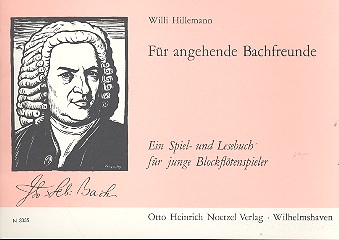 Für angehende Bachfreunde&nbsp;&nbsp;für 2 Blockflöten (SA)&nbsp;&nbsp;Partitur