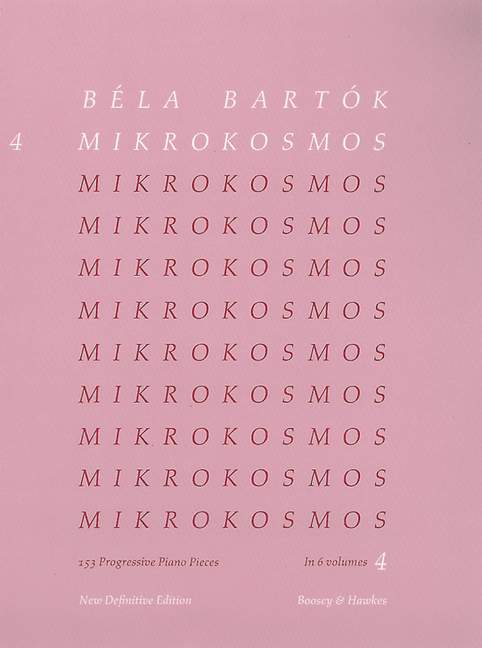 Mikrokosmos Band 4 (Nr.97-121)&nbsp;&nbsp;für Klavier (en/fr/dt/un)&nbsp;&nbsp;