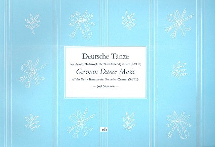 Deutsche Tänze aus dem Frühbarock&nbsp;&nbsp;für 4 Blockflöten (SATB)&nbsp;&nbsp;Partitur und 4 Stimmen