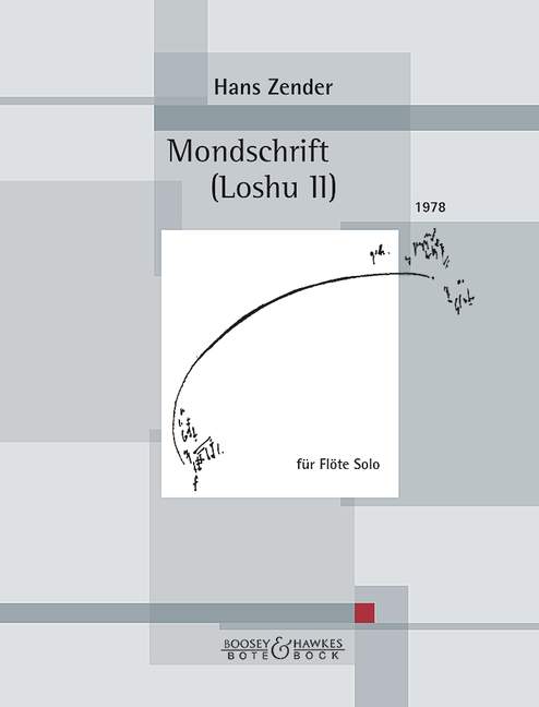 Lo-Shu ii (Mondschrift)  für flöte (1978)  