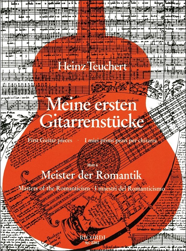 Meine ersten Gitarrentücke Band 4&nbsp;&nbsp;Meister der Romantik&nbsp;&nbsp;