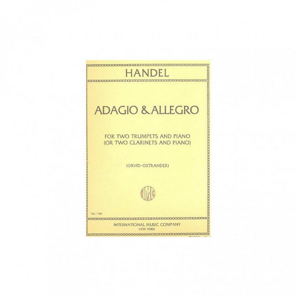 Adagio and Allegro  for 2 trumpets and piano  