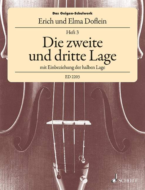 Das Geigen-Schulwerk Band 3&nbsp;&nbsp;für Violine&nbsp;&nbsp;
