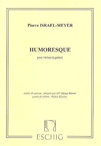 Humoresque&nbsp;&nbsp;pour violon et guitare&nbsp;&nbsp;