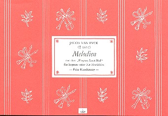 Melodien aus dem 'Fluyten-Lusthof'&nbsp;&nbsp;für Sopran- oder Alt-Blockflöte&nbsp;&nbsp;