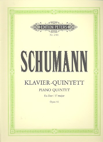 Quintett Es-Dur op.44&nbsp;&nbsp;für Streichquartett und Klavier&nbsp;&nbsp;Stimmen