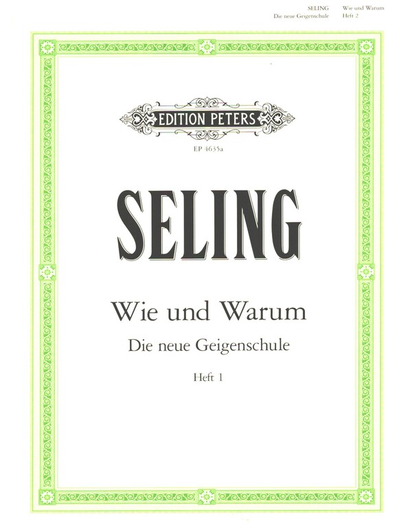 Wie und Warum Band 1&nbsp;&nbsp;für Violine&nbsp;&nbsp;