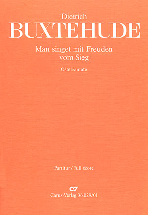 Man singet mit Freuden vom Sieg&nbsp;&nbsp;für gem Chor und Instrumente&nbsp;&nbsp;Partitur