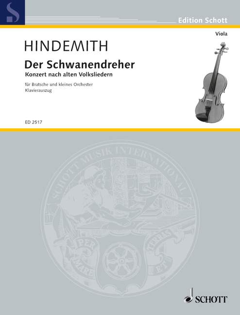 Konzert für Viola und Orchester  für Viola und Klavier  