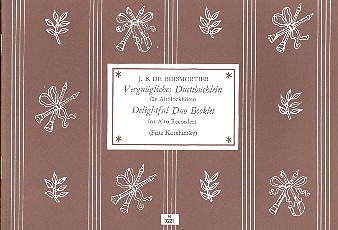 Vergnügliches Duettbüchlein  für Altblockflöten  Partitur
