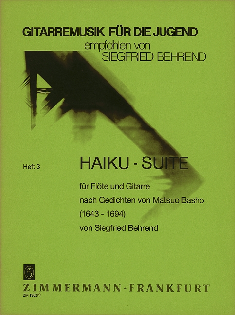 Haiku-Suite  für Flöte und Gitarre  