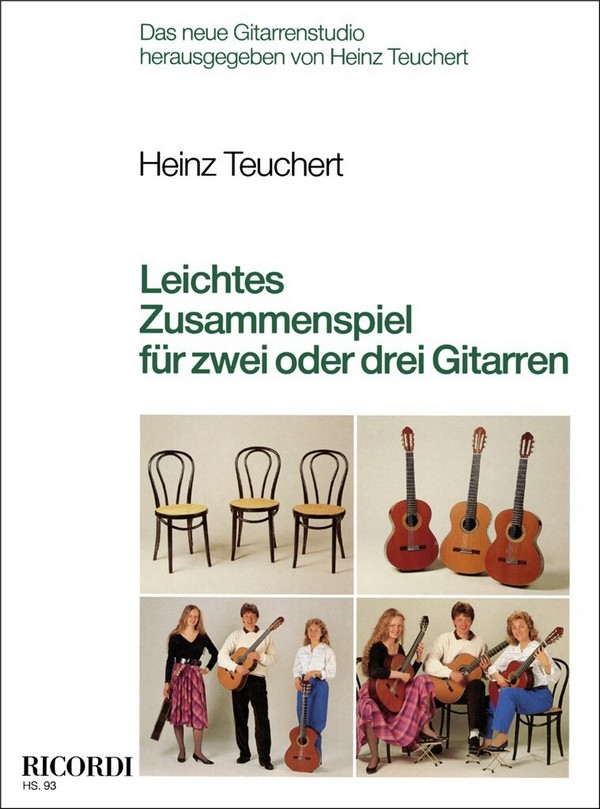 Leichtes Zusammenspiel&nbsp;&nbsp;für 2-3 Gitarren&nbsp;&nbsp;Spielpartitur