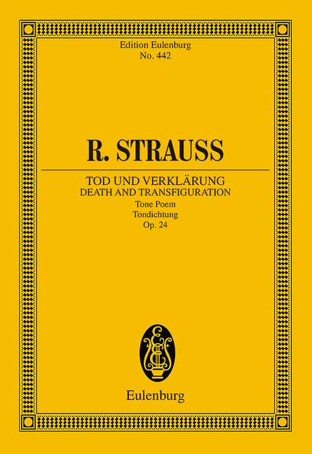 Tod und Verkärung op.24&nbsp;&nbsp;für Orchester&nbsp;&nbsp;Studienpartitur