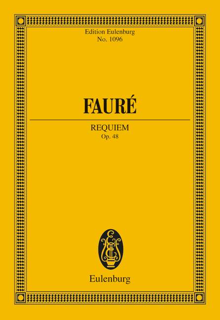 Requiem op.48&nbsp;&nbsp;für Soli, Chor und Orchester&nbsp;&nbsp;Studienpartitur