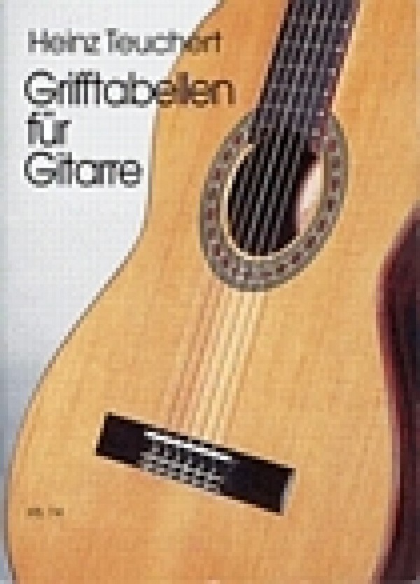 Grifftabelle für Gitarre&nbsp;&nbsp;&nbsp;&nbsp;