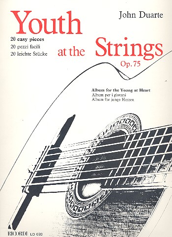 Youth at the Strings op.75&nbsp;&nbsp;20 easy pieces for guitar&nbsp;&nbsp;