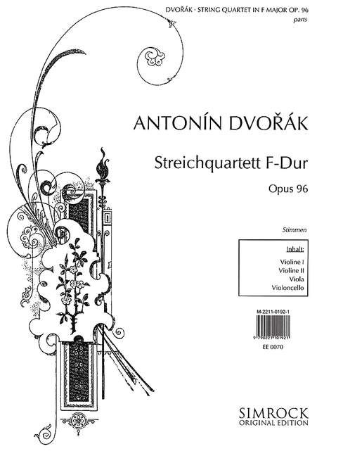 Streichquartett F-Dur op.96&nbsp;&nbsp;&nbsp;&nbsp;Stimmen
