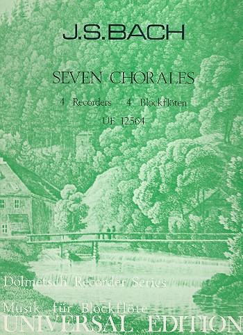 7 Chorales for 4 recorders (SSAA)&nbsp;&nbsp;score&nbsp;&nbsp;