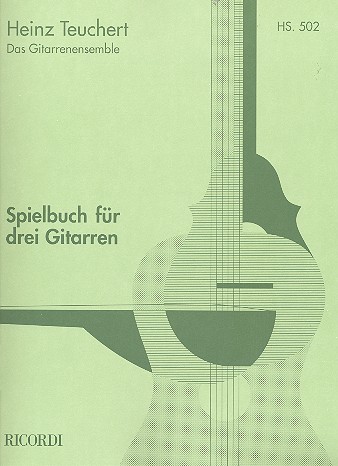 Spielbuch für 3 Gitarren&nbsp;&nbsp;Spielpartitur&nbsp;&nbsp;