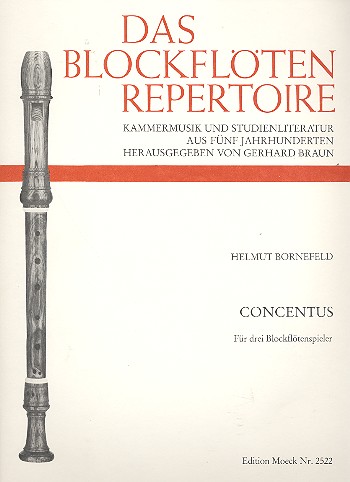 Concentus  für 3 Blockflötenspieler  