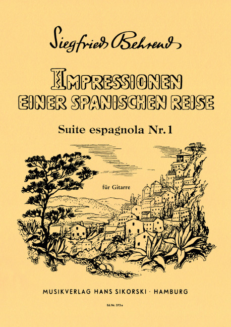 Impressionen einer spanischen  Reise Band 1 für Gitarre  