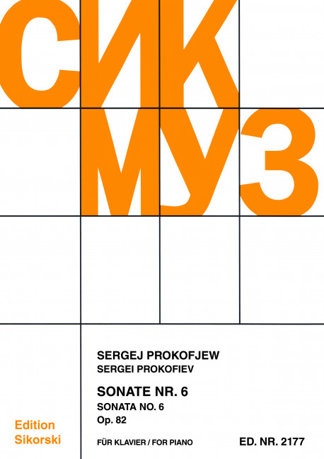 Sonate Nr.6 op.82  für Klavier  