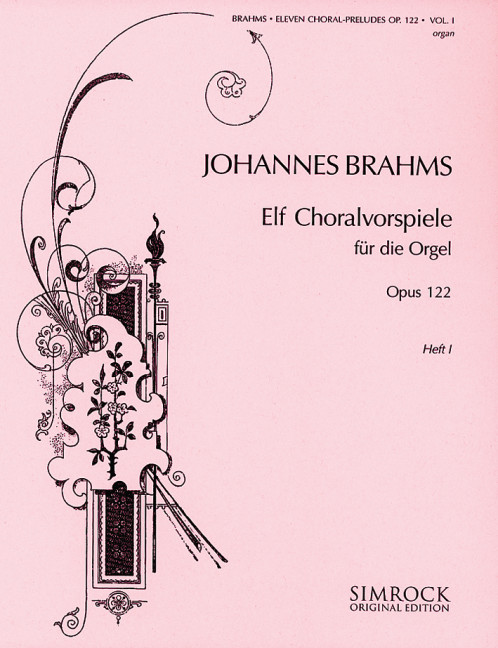 Choralvorspiele op.122 Band 1 (Nr.1-4)&nbsp;&nbsp;für Orgel&nbsp;&nbsp;