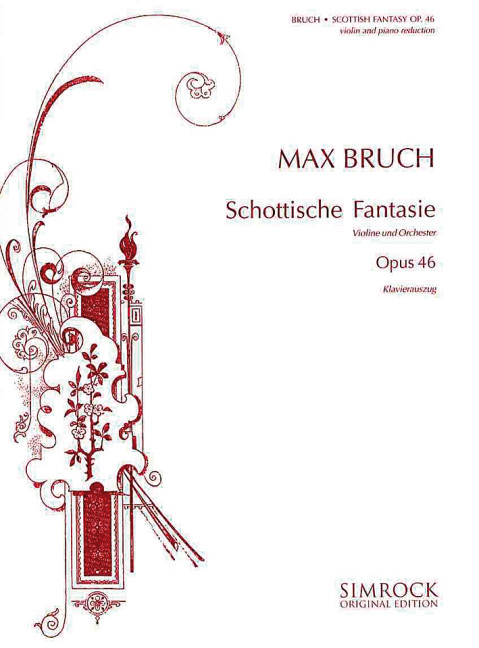 Schottische Fantasie op.46  für Violine und Klavier  