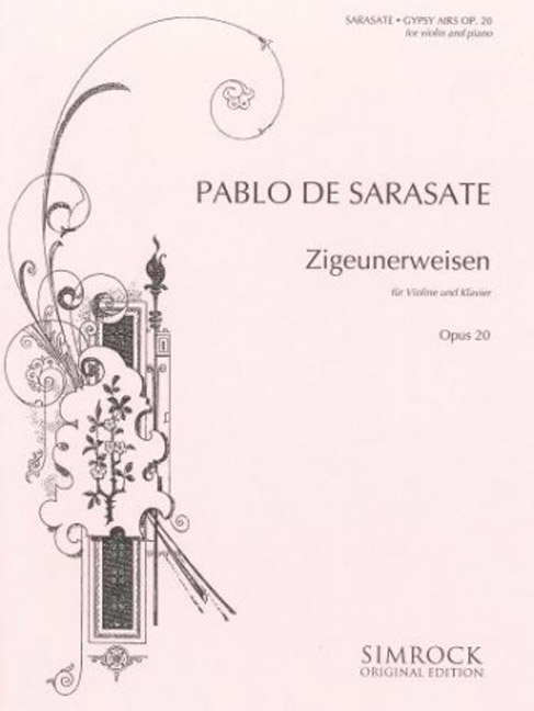 Zigeunerweisen op.20&nbsp;&nbsp;für Violine und Klavier&nbsp;&nbsp;