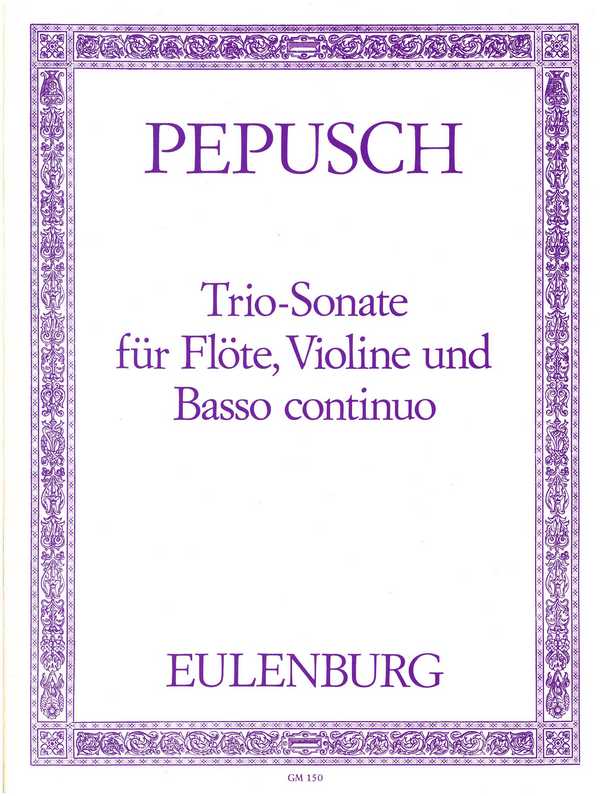 Trio-Sonate&nbsp;&nbsp;für Flöte, Violine und Bc&nbsp;&nbsp;