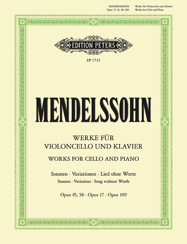 Werke für Violoncello und Klavier&nbsp;&nbsp;für Violoncello und Klavier&nbsp;&nbsp;