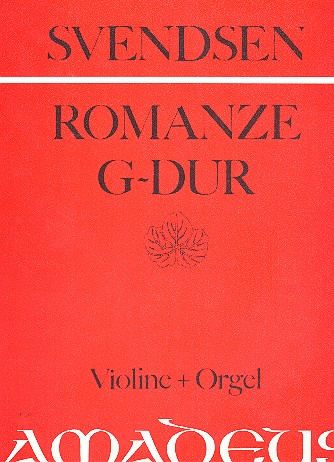 Romanze G-Dur  für Violine und Orgel  
