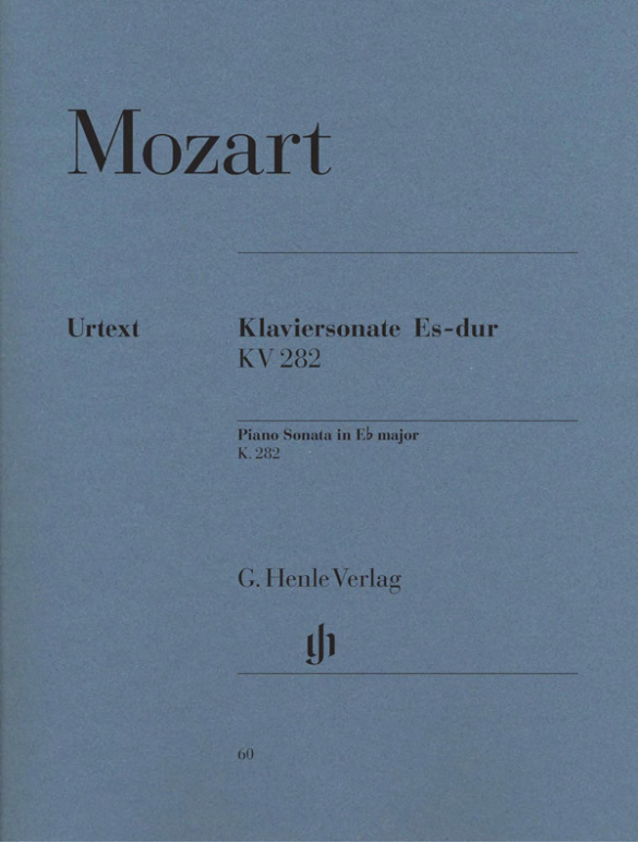 Sonate Es-Dur KV282&nbsp;&nbsp;für Klavier&nbsp;&nbsp;