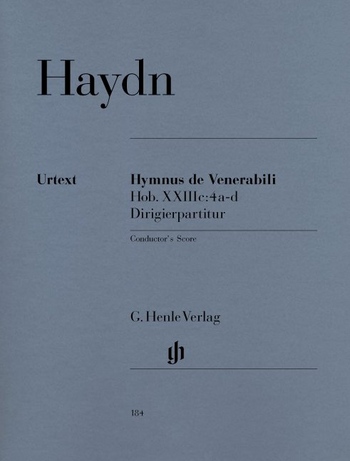 Hymnus de Venerabili 1- 4&nbsp;&nbsp;&nbsp;&nbsp;Partitur