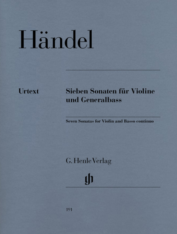 7 Sonaten für Violine und Bc  für Violine und Bc  