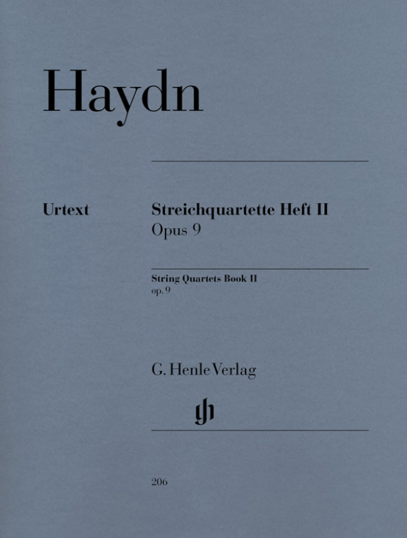 Streichquartette Band 2 op.9&nbsp;&nbsp;&nbsp;&nbsp;Stimmen