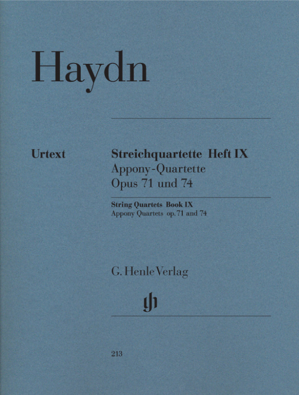 Streichquartette Band 9 op.71 und op.74&nbsp;&nbsp;&nbsp;&nbsp;