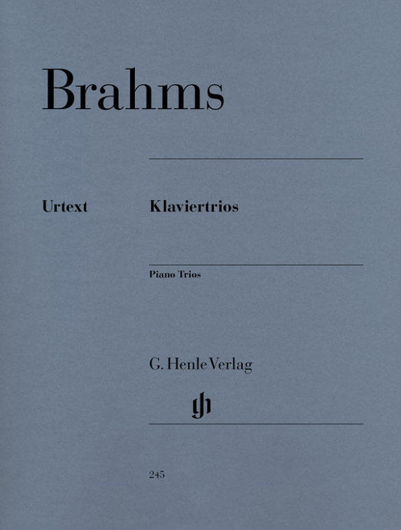 Klaviertrios&nbsp;&nbsp;für Violine, Violoncello und Klavier&nbsp;&nbsp;Partitur und Stimmen