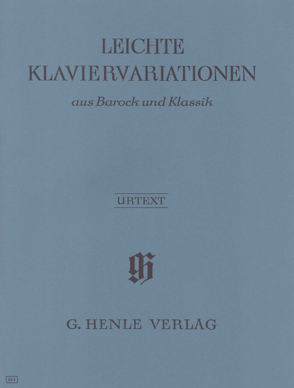 Leichte Klaviervariationen aus&nbsp;&nbsp;Barock und Klassik&nbsp;&nbsp;