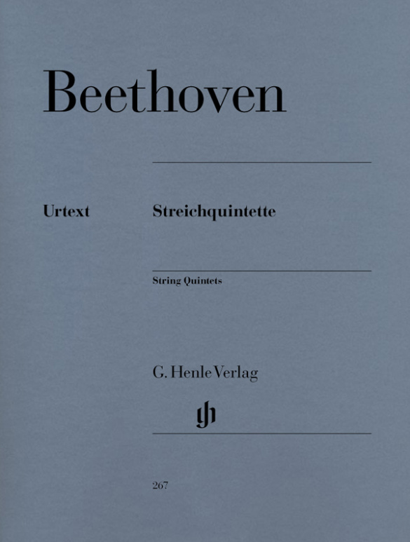 Quintette&nbsp;&nbsp;für 2 Violinen, 2 Violen und Violoncello&nbsp;&nbsp;Stimmen
